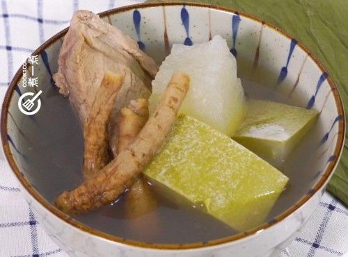 【清熱生津】花旗參冬瓜瘦肉湯 American ginseng, winter melon and lean pork soup