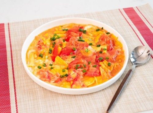 微波爐食譜｜微波爐番茄炒蛋 Stir fry egg with tomato in microwave oven