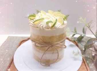 香水檸檬芝士夾層海綿蛋糕