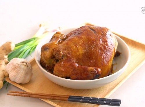 電飯煲食譜｜電飯煲窯雞 Kiln oven chicken in rice cooker｜