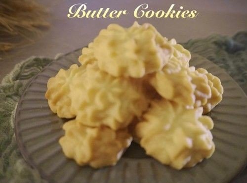 [4K影片] Butter Cookies 牛油曲奇/唧花曲奇