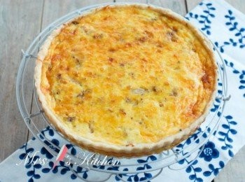 法式煙肉洋蔥鹹批 Quiche