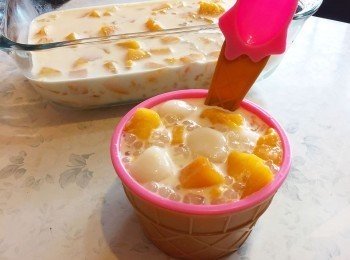 芒果蜂蜜牛奶小丸子西米露【盛夏甜品大作戰】