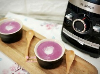 椰香紫薯雪燕露