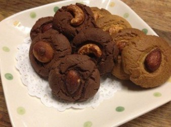 【吳双の親子甜點】巧克力&抹茶堅果餅乾