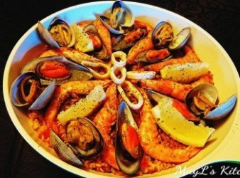 西班牙海鮮飯Seafood Paella