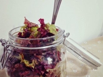 Salad in a Jar 瓶子裏的沙律