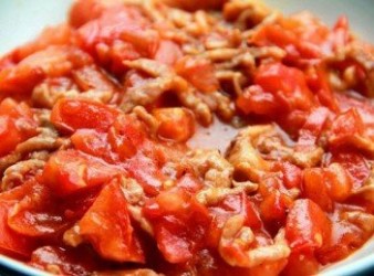 肉沫炒番茄