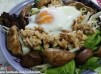 日式煮食記錄: 日式三文魚溫泉蛋丼