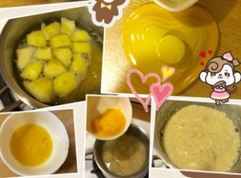 寶寶副食品料理❤️蘋果蛋花小米粥❤️
