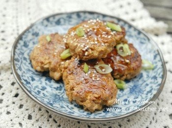 豉油肉餅 【下飯料理】