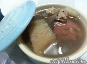 粉葛赤小豆薏米湯