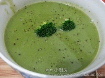 cici西式煮意: 西蘭花濃湯 - 久陽煮理【食平3D】