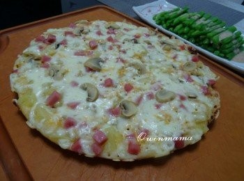 免發酵煎鍋Pizza