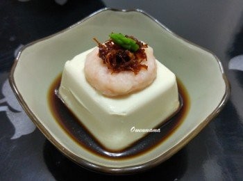 XO醬蝦膠蒸豆腐