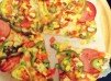 薄餅脆皮火腿pizza