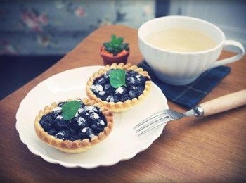 超簡單"藍莓塔"~~愛上藍莓酸甜滋味!!