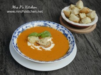 簡易蕃茄濃湯Tomato Soup