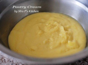 自製卡士達醬Pastry Cream