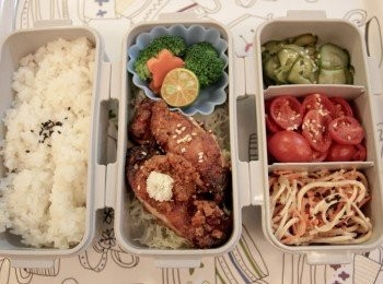 【吳双の愛妻便當】辣椒魚卵炸雞飯