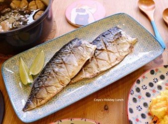 烤鯖魚-皮脆肉嫩又多汁的烤箱料理