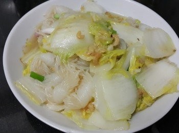 蝦米芋絲炒大白菜