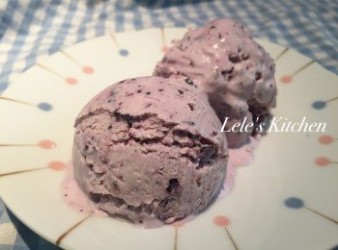 藍莓乳酪優格冰淇淋
