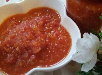 DIY ~ 簡易式萬能香蒜蕃茄醬汁