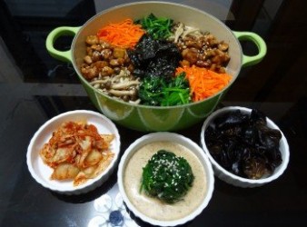 韓式雞肉拌飯 (Bibimpak)
