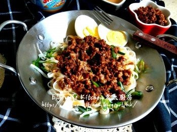 [肉麻麵] 肉燥麻醬拌麵