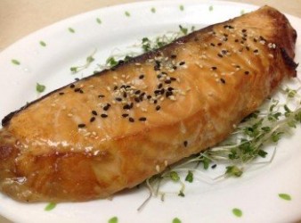 塩麴烤鮭魚