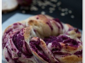 紫薯燕麥包