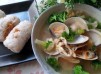 多變的味噌湯 ~ 鮮豆皮花菜蛤蜊味噌湯