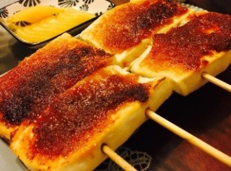味噌田樂醬煎豆腐