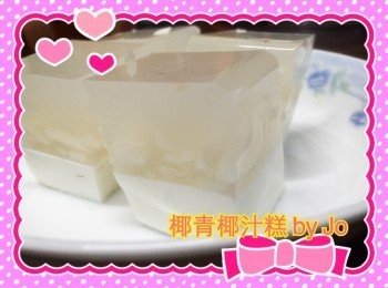 椰青椰汁糕【盛夏甜品大作戰】