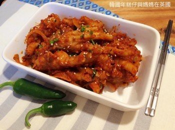 韓式辣炒雞腳 매운닭발 볶음