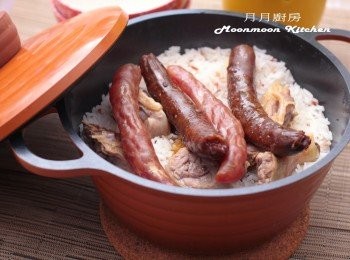 【臘味煲仔飯】