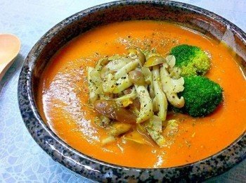 南瓜菇菇濃湯~SOUPSTAR高湯試用~