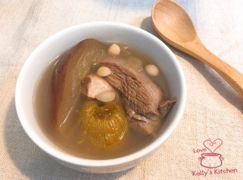 蘋果蜜棗南北杏瘦肉湯