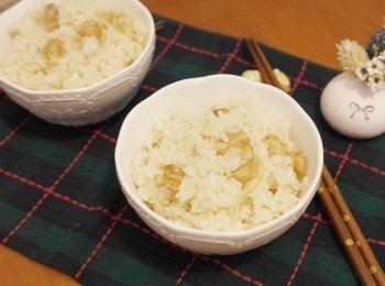 零技巧「貝柱炊飯」電鍋完成好鮮味 ♡