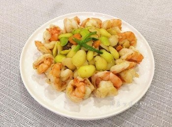 皇帝豆煨蝦仁