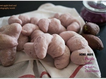 紫薯牛角包