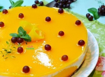 芒果花園奶酪蛋糕(免烤)