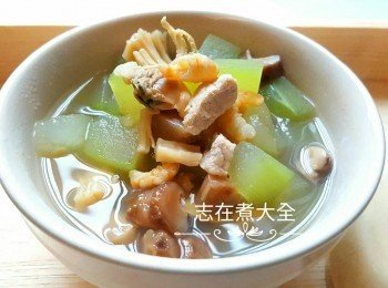 粒粒冬瓜海味瘦肉湯