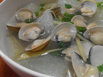 薑絲冬瓜蛤蜊湯【食在養生】