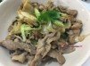 日式燒汁炒京蔥豚肉片