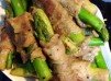 露筍豚肉卷 (無油版）