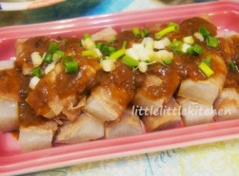 咖喱汁蘿蔔豚肉卷
