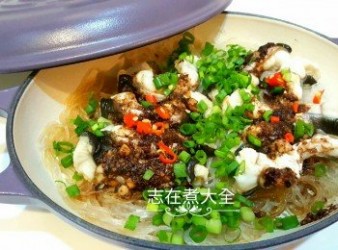 甘甘香蒜蓉豆豉白鱔蒸粉絲（LC 21 buffet）