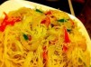 素食菜式 - 三色椒炒米粉